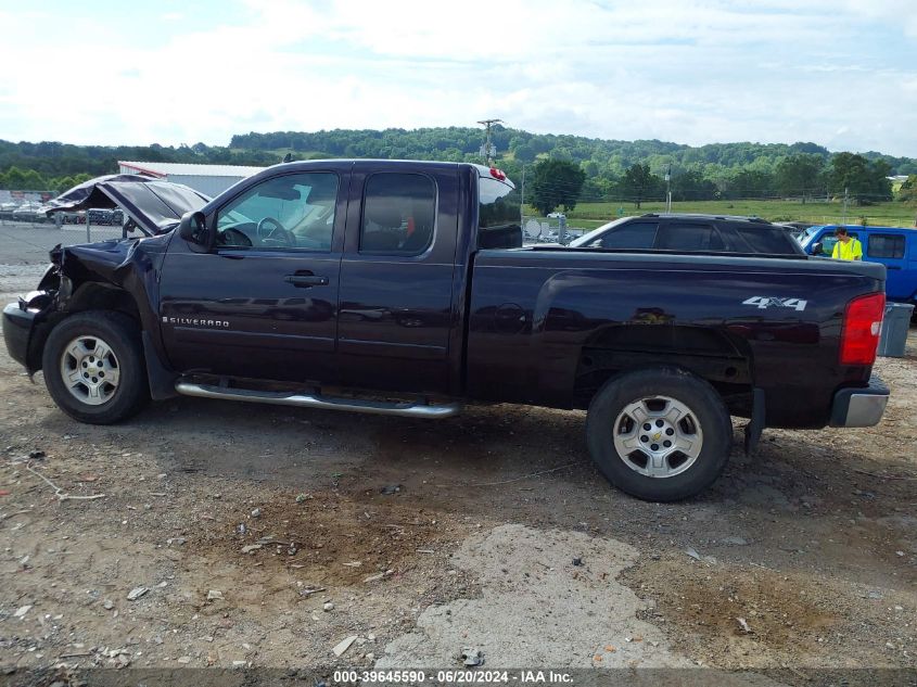 2008 Chevrolet Silverado 1500 Lt1 VIN: 1GCEK19028Z272887 Lot: 39645590