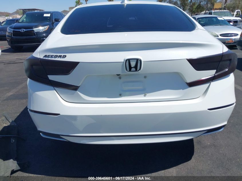 2018 Honda Accord Ex-L VIN: 1HGCV1F53JA208863 Lot: 39645601