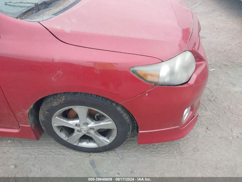 2011 Toyota Corolla S VIN: 2T1BU4EE4BC713209 Lot: 39645609