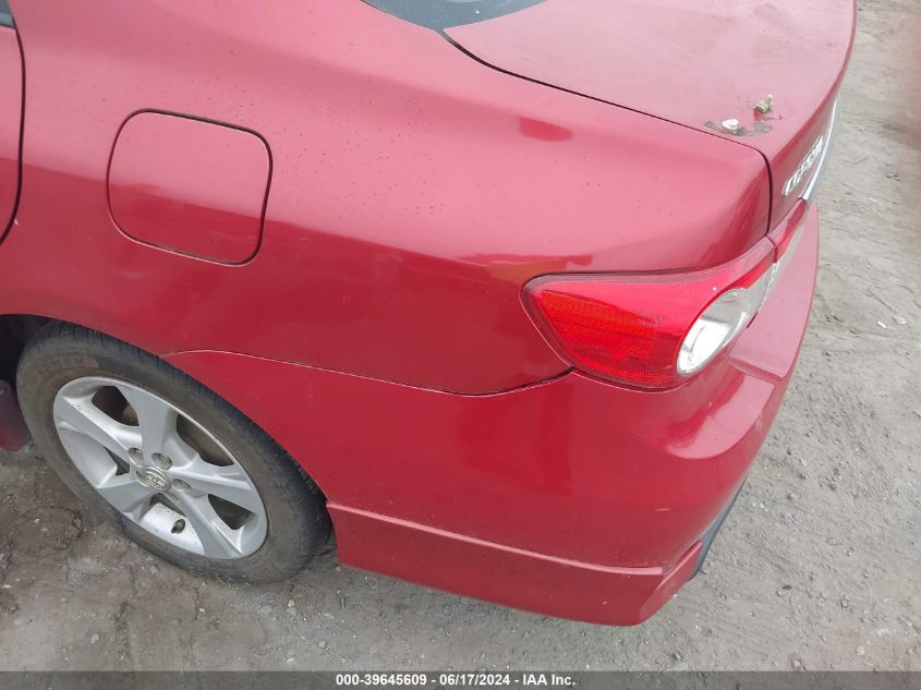 2011 Toyota Corolla S VIN: 2T1BU4EE4BC713209 Lot: 39645609