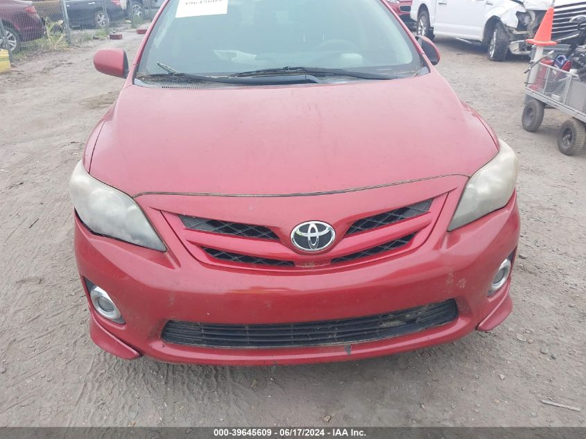 2011 Toyota Corolla S VIN: 2T1BU4EE4BC713209 Lot: 39645609