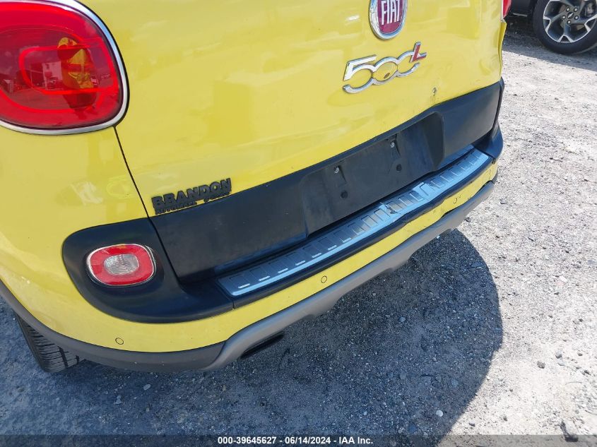 2014 Fiat 500L Trekking VIN: ZFBCFADH3EZ016944 Lot: 39645627