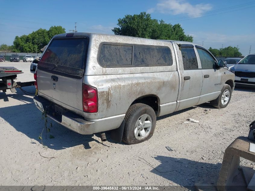 1D7HA18K97J635921 | 2007 DODGE RAM 1500