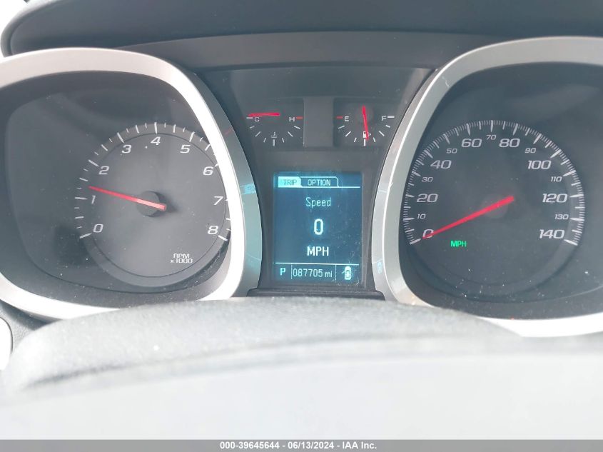 2016 Chevrolet Equinox Ltz VIN: 2GNALDEK4G1156576 Lot: 39645644