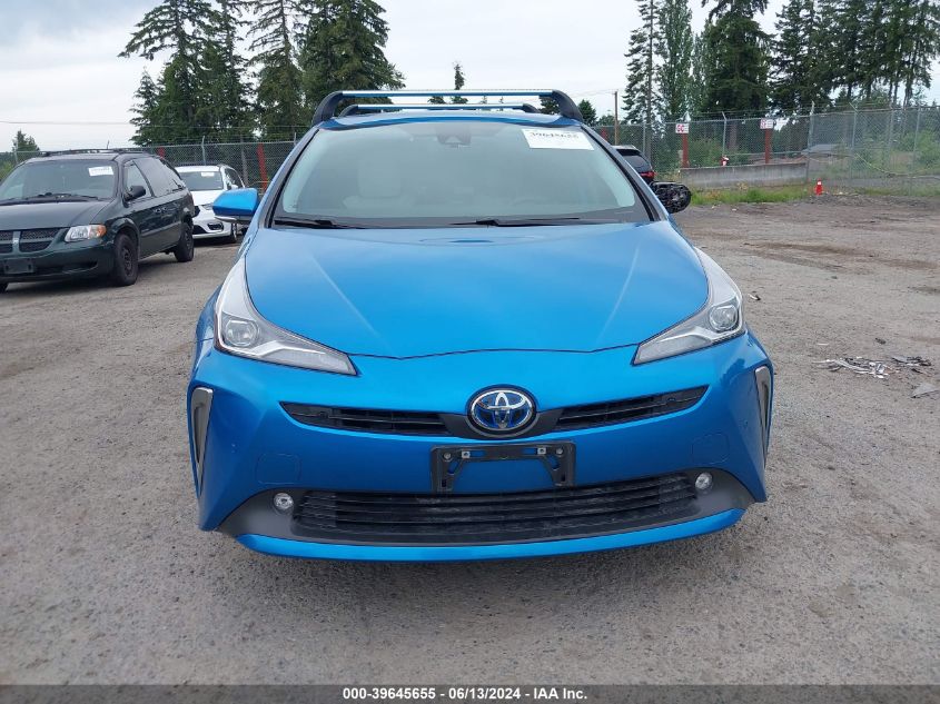 2020 Toyota Prius Le Awd-E VIN: JTDL9RFU8L3019982 Lot: 39645655