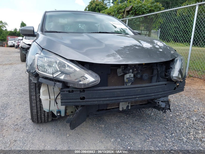 2018 Nissan Sentra Sv VIN: 3N1AB7AP2JY260672 Lot: 39645663