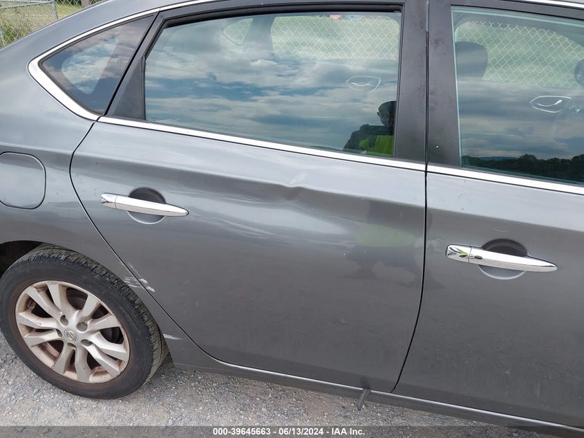 2018 Nissan Sentra Sv VIN: 3N1AB7AP2JY260672 Lot: 39645663