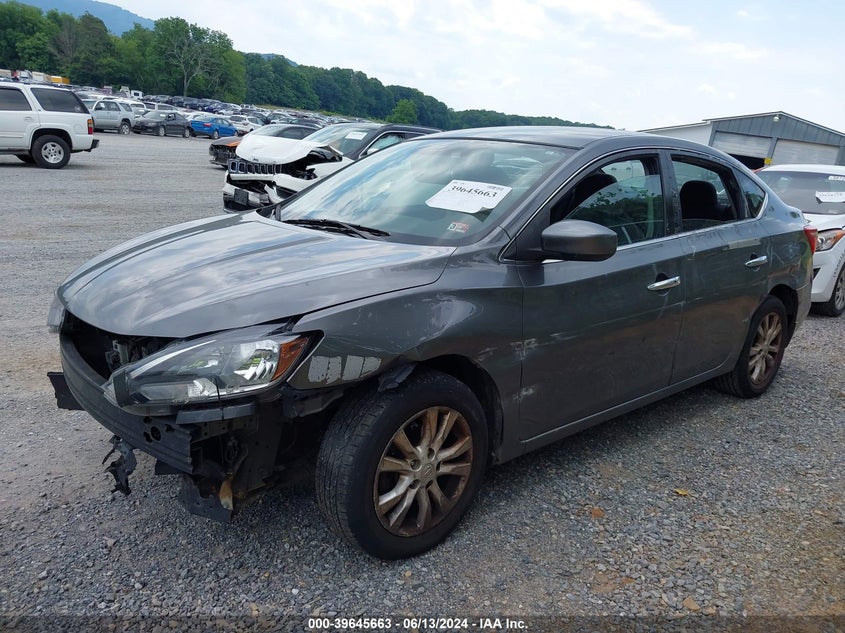2018 Nissan Sentra Sv VIN: 3N1AB7AP2JY260672 Lot: 39645663
