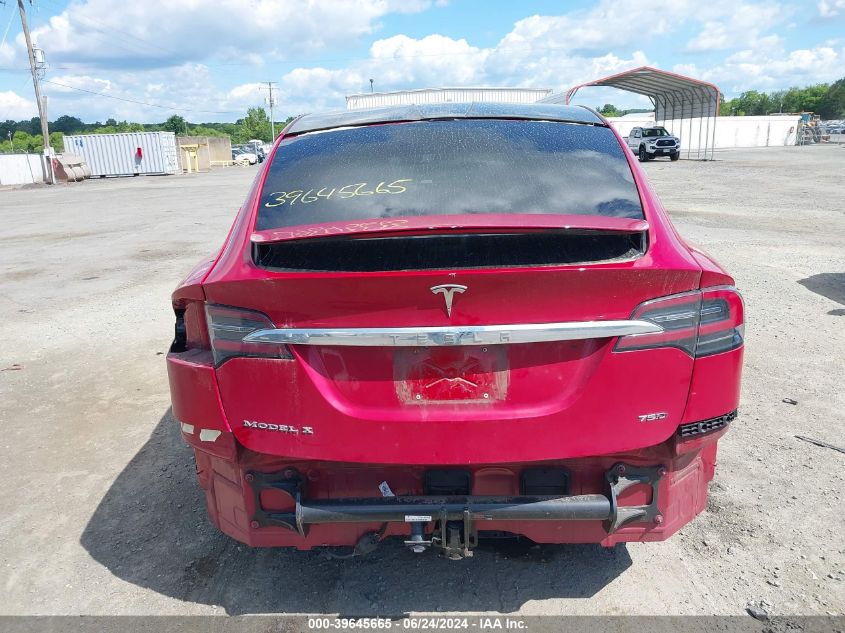 2018 Tesla Model X 100D/75D/P100D VIN: 5YJXCBE26JF103731 Lot: 39645665