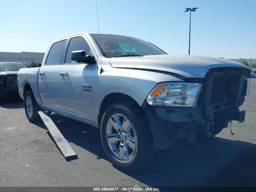 2017 Ram 1500 Big Horn 4X2 5'7 Box VIN: 1C6RR6LG1HS847593 Lot: 39645677