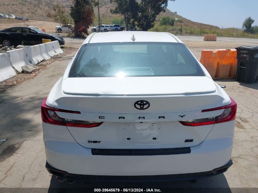 2025 Toyota Camry Se VIN: 4T1DAACK1SU501245 Lot: 39645679