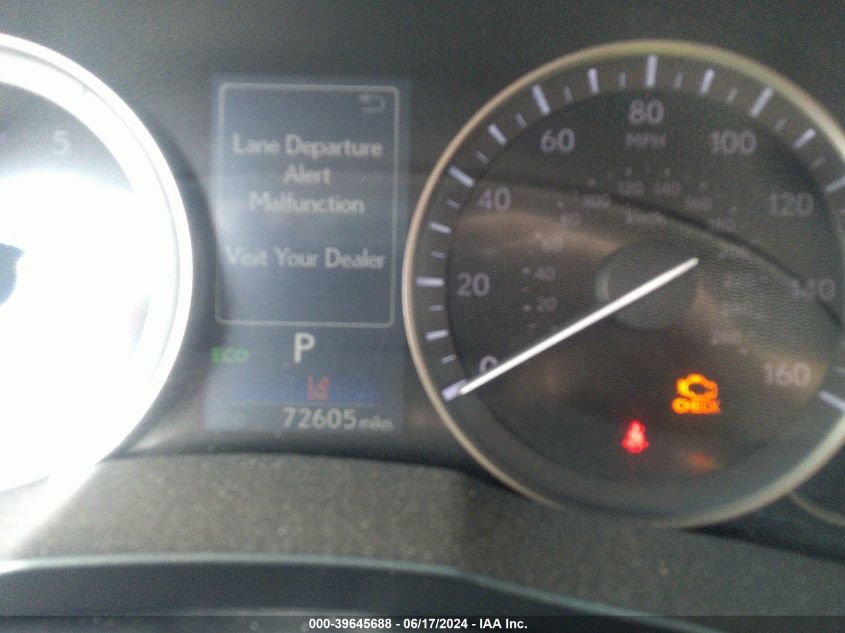 2017 Lexus Es 350 VIN: 58ABK1GG6HU072860 Lot: 39645688