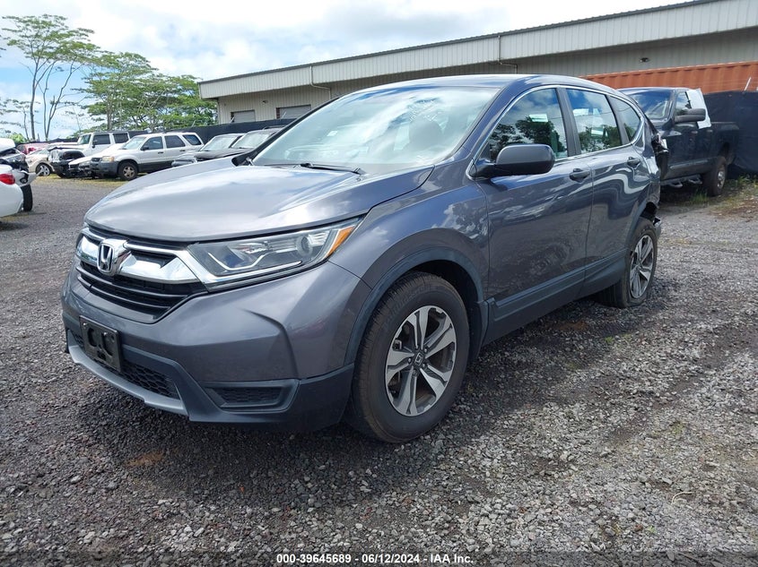 VIN 5J6RW6H32KL005249 2019 HONDA CR-V LX