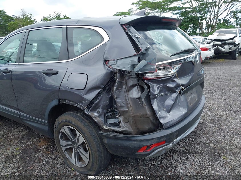 VIN 5J6RW6H32KL005249 2019 HONDA CR-V LX