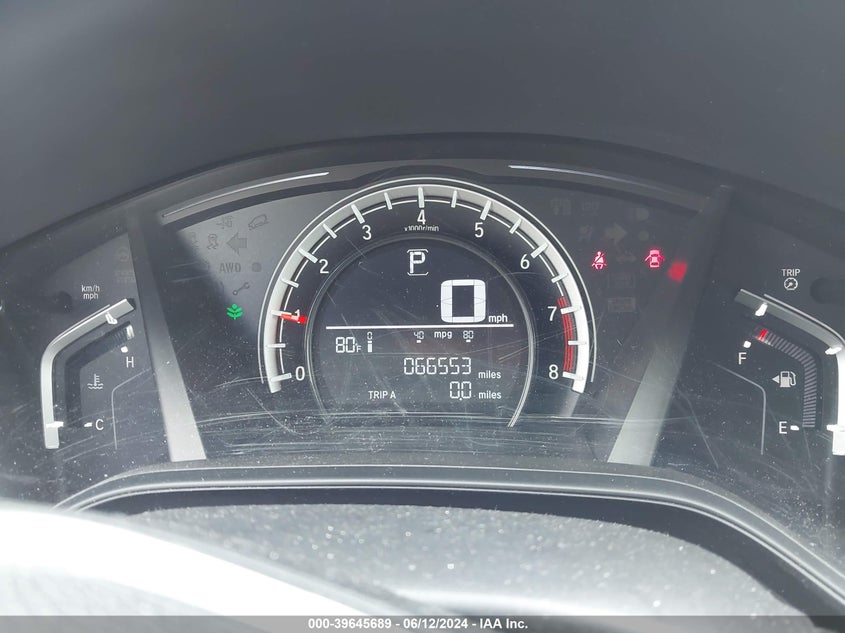 VIN 5J6RW6H32KL005249 2019 HONDA CR-V LX