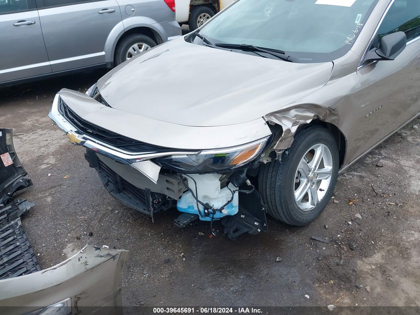 2022 Chevrolet Malibu Fwd Ls VIN: 1G1ZB5ST6NF207866 Lot: 39645691