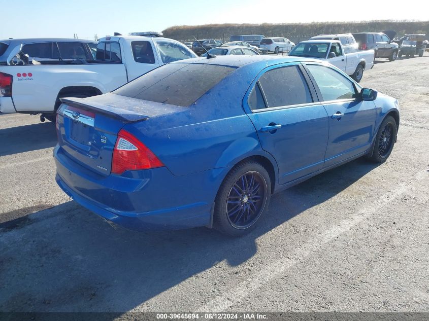 2012 Ford Fusion Sel VIN: 3FAHP0CG2CR302374 Lot: 39645694