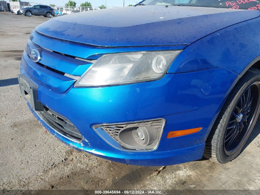 2012 Ford Fusion Sel VIN: 3FAHP0CG2CR302374 Lot: 39645694