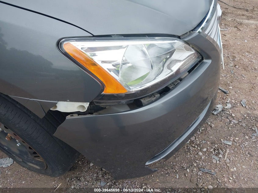 2015 Nissan Sentra Sv VIN: 3N1AB7APXFY274763 Lot: 39645698