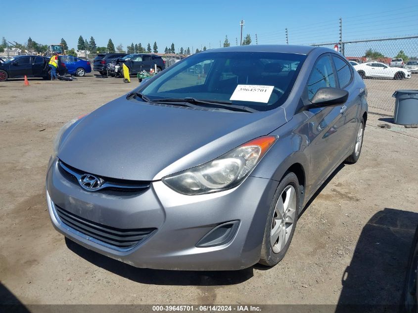 2013 Hyundai Elantra Gls VIN: KMHDH4AE5DU733778 Lot: 39645701