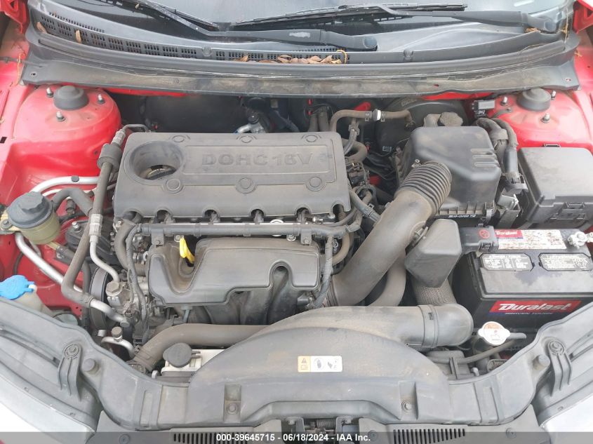 2013 Kia Forte Koup Sx VIN: KNAFW6A33D5661306 Lot: 39645715