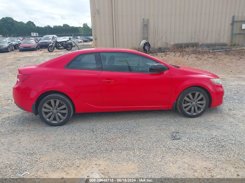 2013 Kia Forte Koup Sx VIN: KNAFW6A33D5661306 Lot: 39645715