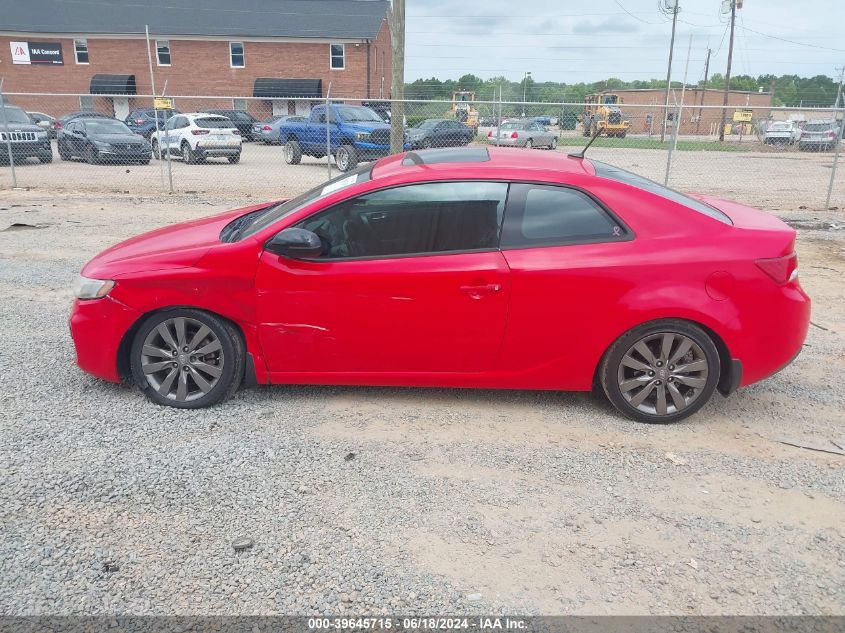 2013 Kia Forte Koup Sx VIN: KNAFW6A33D5661306 Lot: 39645715