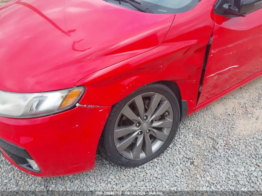 2013 Kia Forte Koup Sx VIN: KNAFW6A33D5661306 Lot: 39645715