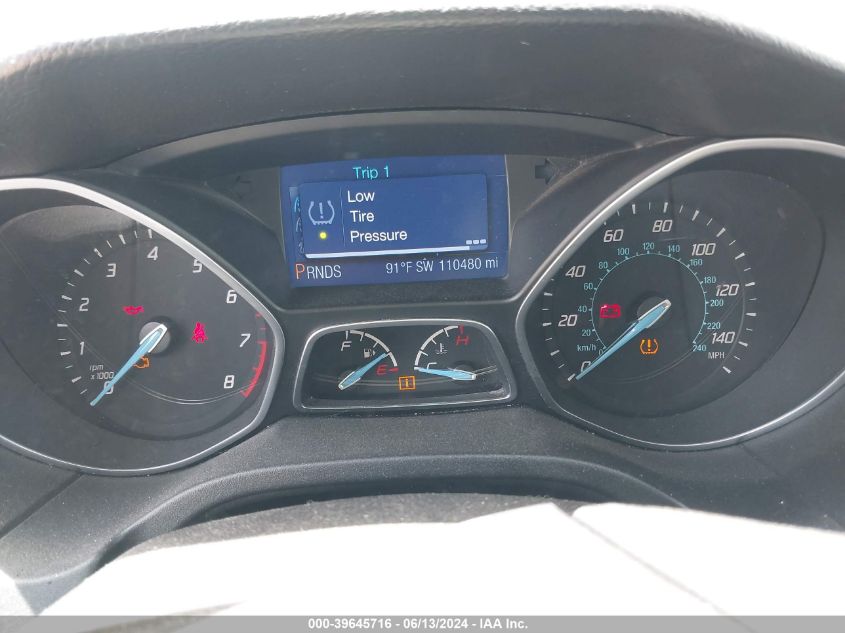 2013 Ford Focus Se VIN: 1FADP3K21DL214342 Lot: 39645716