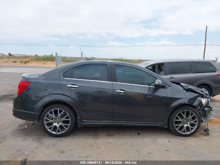 2016 Chevrolet Sonic Ltz Auto VIN: 1G1JE5SB7G4150023 Lot: 39645721