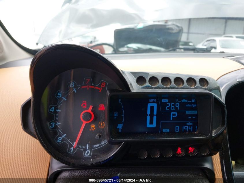 2016 Chevrolet Sonic Ltz Auto VIN: 1G1JE5SB7G4150023 Lot: 39645721