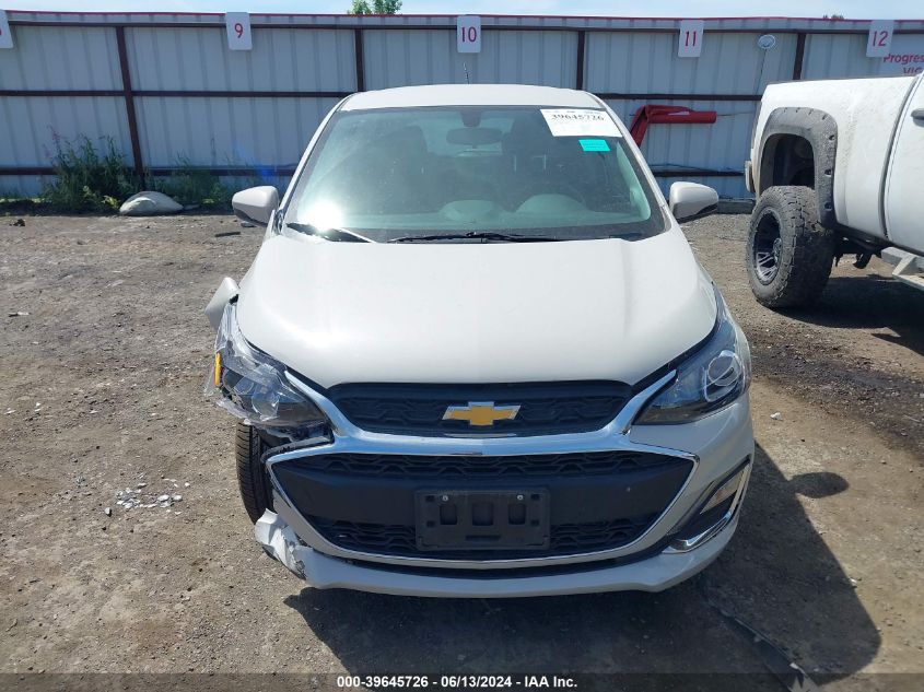 2020 Chevrolet Spark Fwd 1Lt Automatic VIN: KL8CD6SA4LC464303 Lot: 39645726