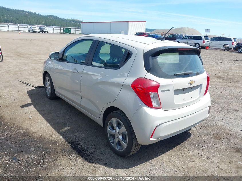 2020 Chevrolet Spark Fwd 1Lt Automatic VIN: KL8CD6SA4LC464303 Lot: 39645726