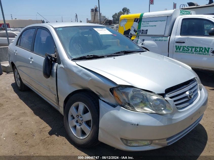 2004 Toyota Corolla S VIN: 1NXBR32E94Z205111 Lot: 39645747