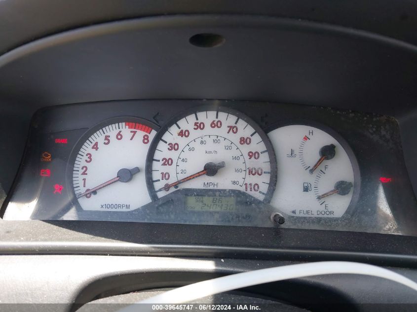 2004 Toyota Corolla S VIN: 1NXBR32E94Z205111 Lot: 39645747