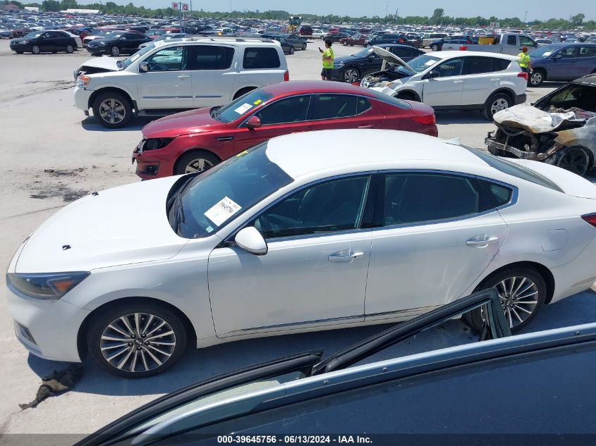 2019 Kia Cadenza Premium VIN: KNALB4J16K5171176 Lot: 39645756