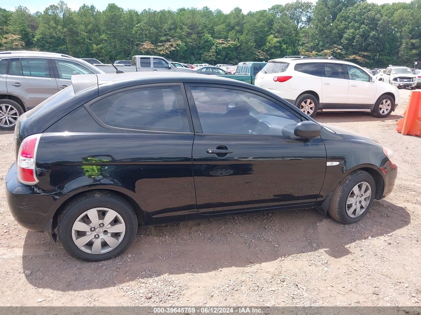 2011 Hyundai Accent Gl VIN: KMHCM3AC5BU191644 Lot: 39645759