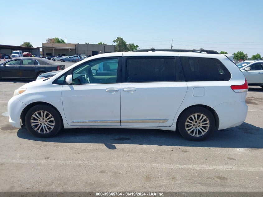 2013 Toyota Sienna Xle V6 8 Passenger VIN: 5TDYK3DC6DS308490 Lot: 39645764