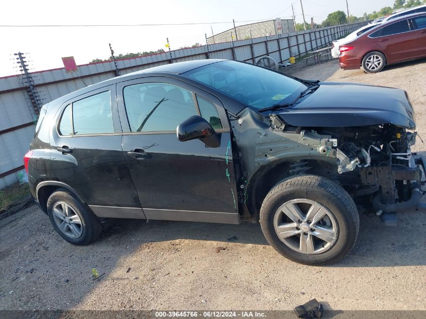 2020 Chevrolet Trax Fwd Ls VIN: KL7CJKSBXLB084189 Lot: 39645766