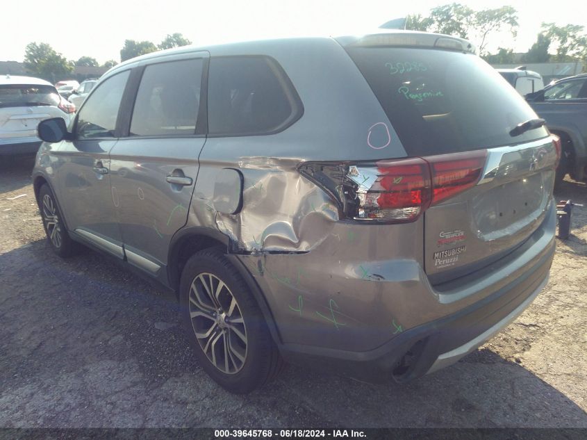 2017 Mitsubishi Outlander Se VIN: JA4AZ3A32HZ049450 Lot: 39645768