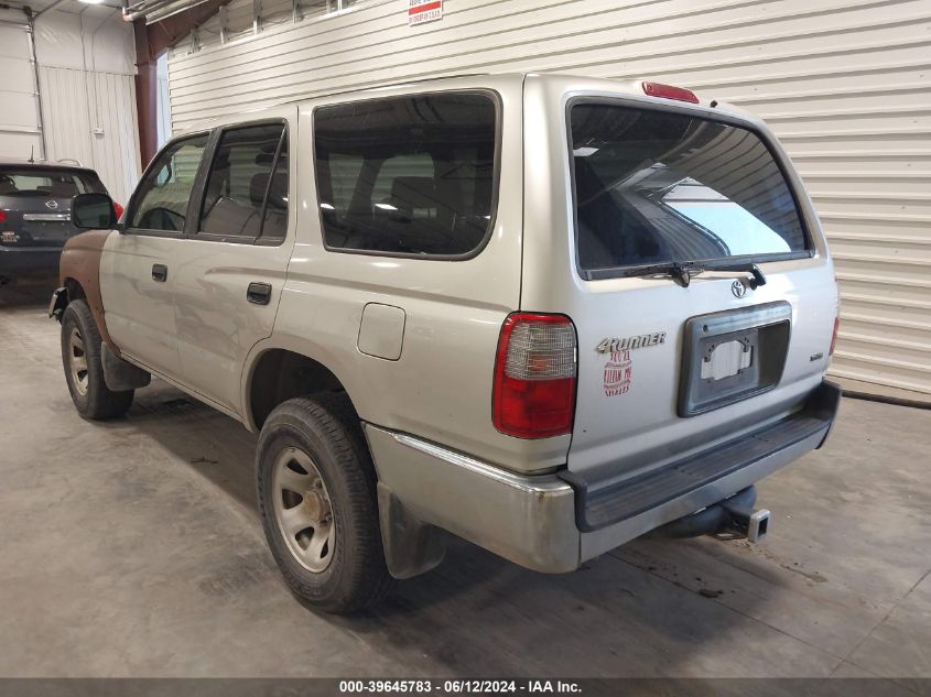 2000 Toyota 4Runner VIN: JT3GM84RXY0057901 Lot: 39645783