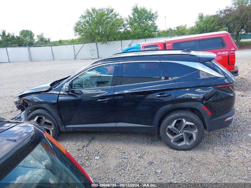 2022 Hyundai Tucson Limited VIN: 5NMJECAE1NH011713 Lot: 39645795