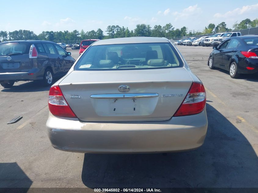 2004 Toyota Camry Le VIN: 4T1BE32K14U883546 Lot: 39645802