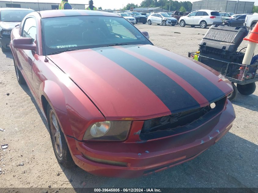 2005 Ford Mustang V6 Deluxe/V6 Premium VIN: 1ZVFT80N155162464 Lot: 39645805