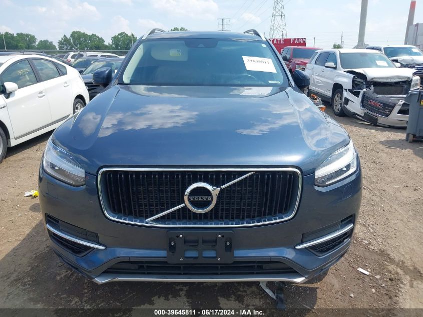 2018 Volvo Xc90 T6 Momentum VIN: YV4A22PKXJ1332490 Lot: 39645811