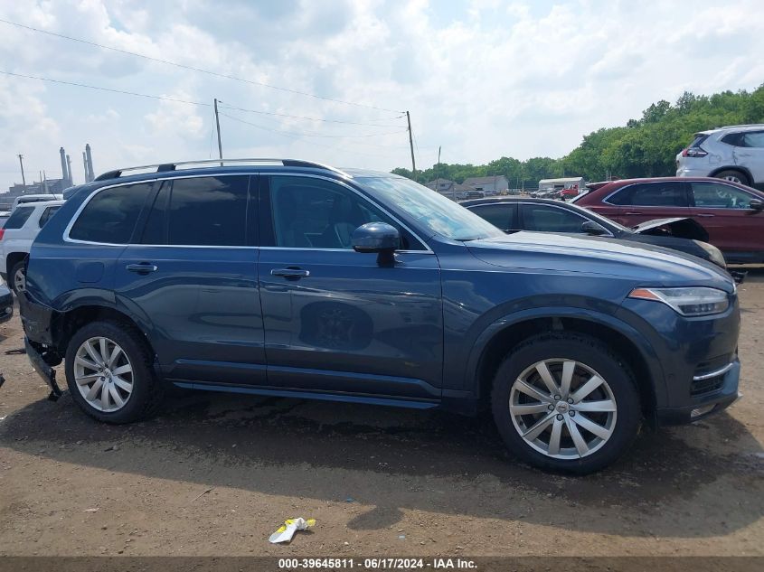 2018 Volvo Xc90 T6 Momentum VIN: YV4A22PKXJ1332490 Lot: 39645811