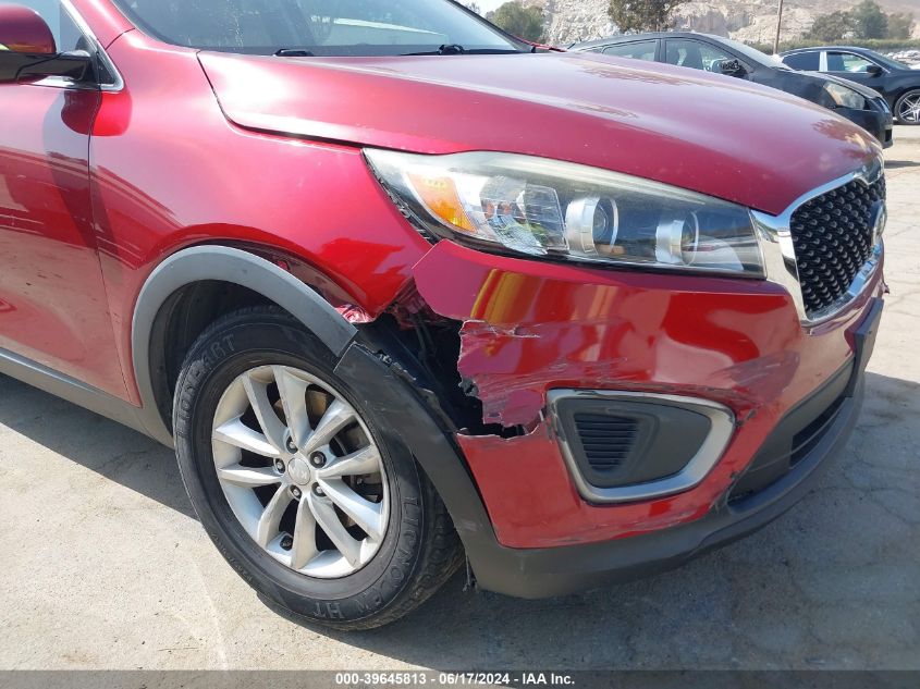 2016 KIA SORENTO 3.3L LX - 5XYPG4A57GG001520