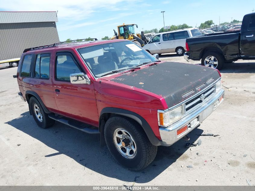 1993 Nissan Pathfinder Xe/Se VIN: JN8HD17Y3PW302676 Lot: 39645818