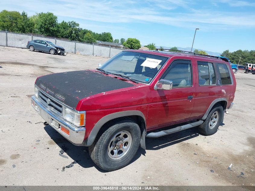 1993 Nissan Pathfinder Xe/Se VIN: JN8HD17Y3PW302676 Lot: 39645818