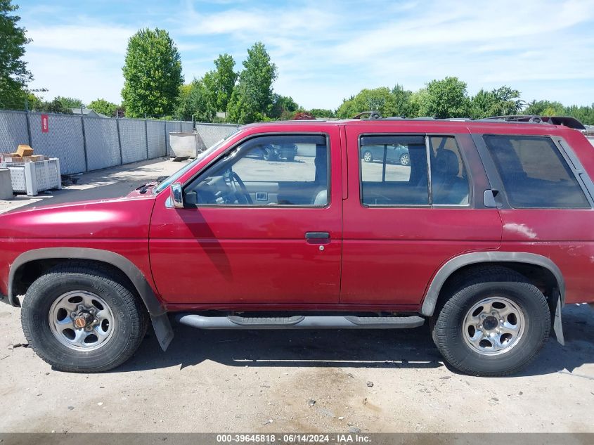 1993 Nissan Pathfinder Xe/Se VIN: JN8HD17Y3PW302676 Lot: 39645818